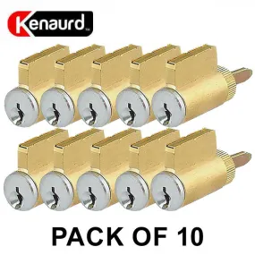 10 x Premium Key-In-Knob (KIK) Cylinder - US26D - SC1 (Pack of 10)