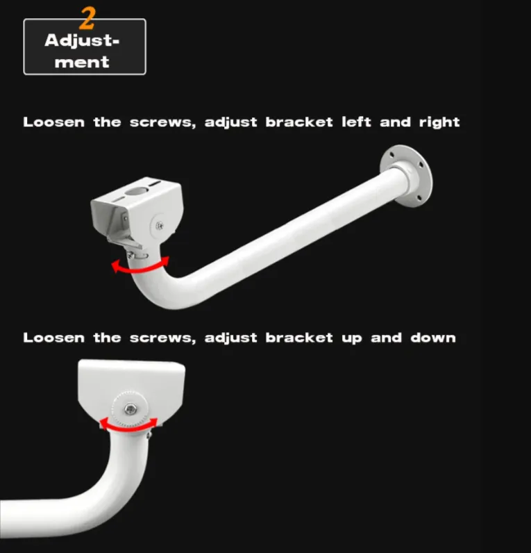 100-200Cm Cctv Wall Bracket Xf0558