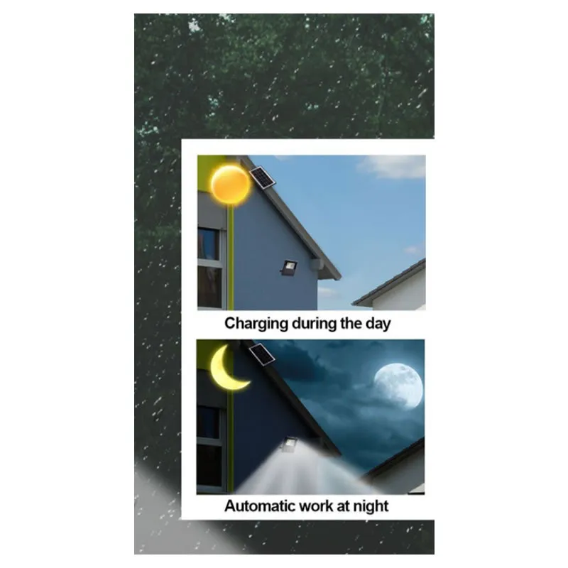 100W Led Solar Powered Outdoor Indoor Split Floodlights Ja-Fl03S100W