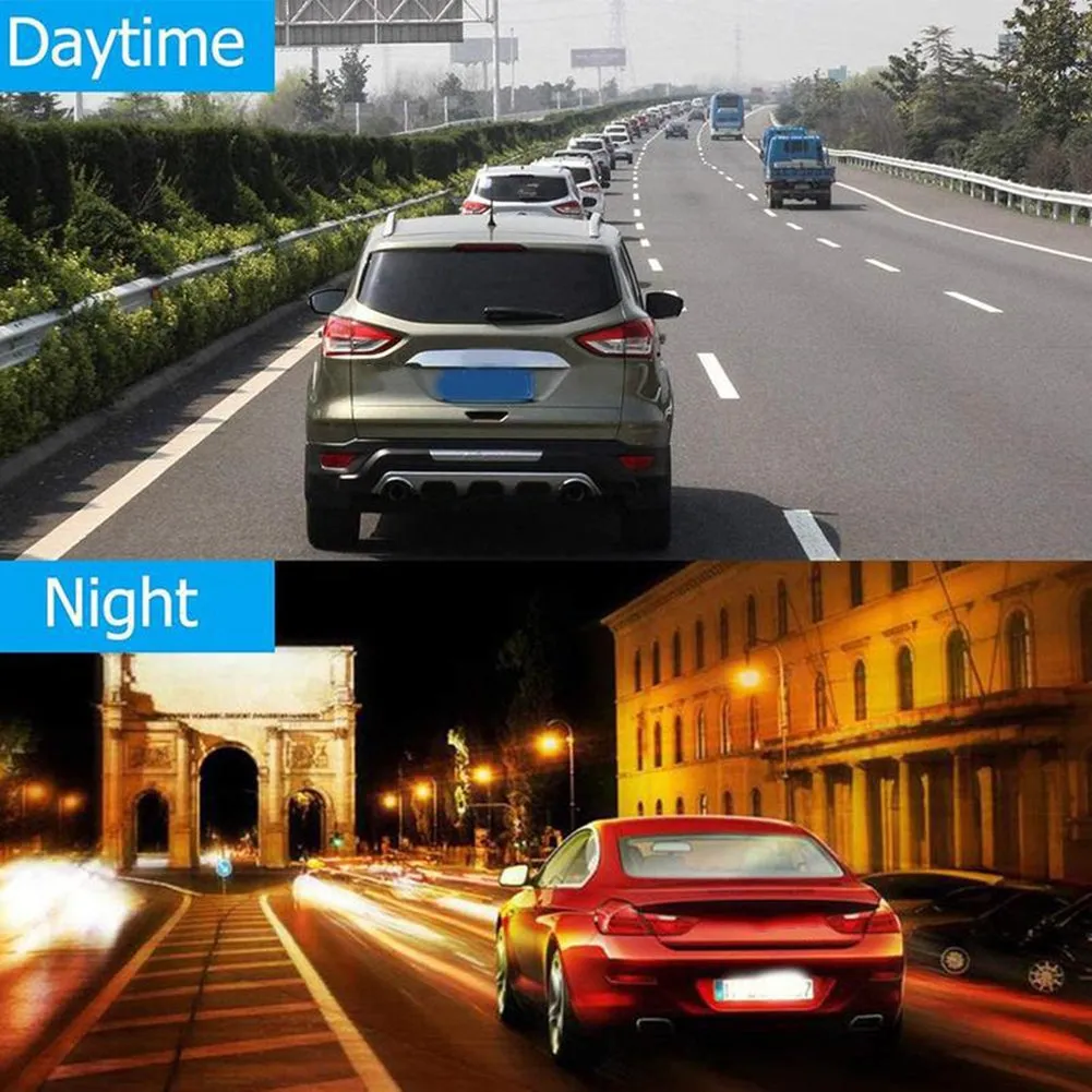 1080p Car Dash Cam Night Vision 10-inch Full Screen 170-degree