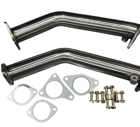16-23 Infiniti Q50 Q60 3.0T Twin Turbo Lower Downpipes