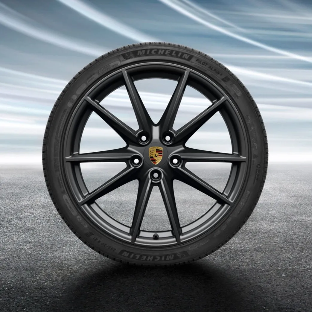 20/21-inch  "Carrera S" Winter Set - for 911 (992) - in Black