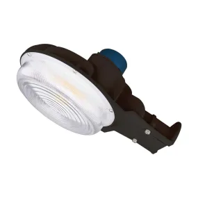 29w LED Area Light w/ CCT Tunable Bronze Finish 120-277v Ultra Bright Lumens