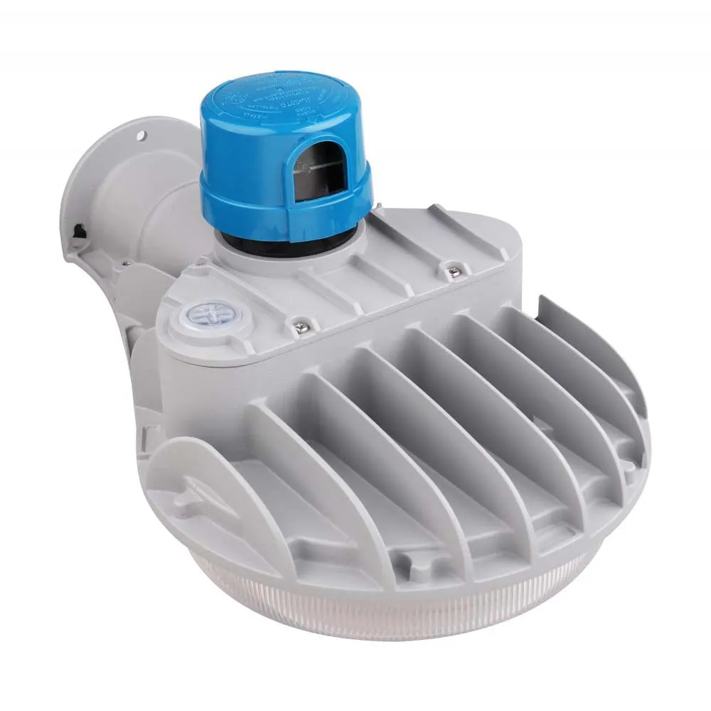 29w LED Area Light w/ CCT Tunable Grey Finish 120-277v Ultra Bright Lumens