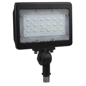 30W Bronze LED Medium Flood Light 3000K with Adjustable Neck