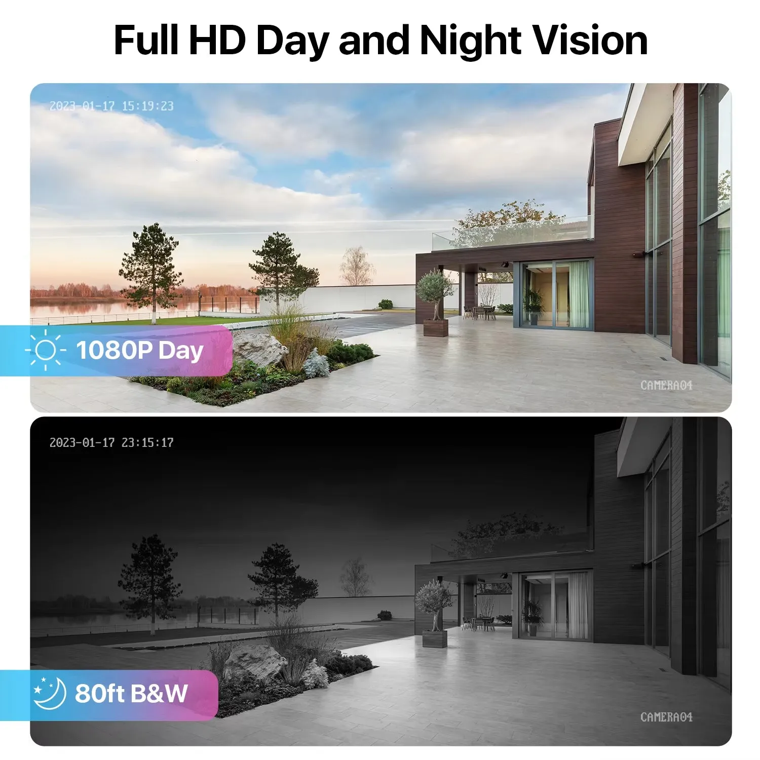 3K Lite Home Video Surveillance System AI Human/Vehicle Detection 8CH 5MP Lite CCTV DVR 1080P 2MP Security Cameras