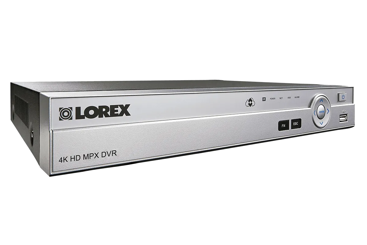 4K Ultra HD (4 x 1080p) MPX Security DVR - 8 Channel, 2TB Hard Drive, Works with Older BNC Analog Cameras, CVI, TVI, AHD