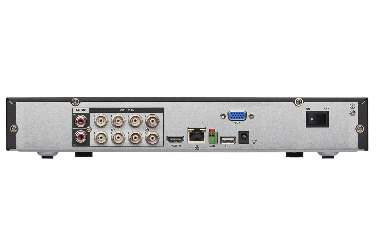 4K Ultra HD (4 x 1080p) MPX Security DVR - 8 Channel, 2TB Hard Drive, Works with Older BNC Analog Cameras, CVI, TVI, AHD