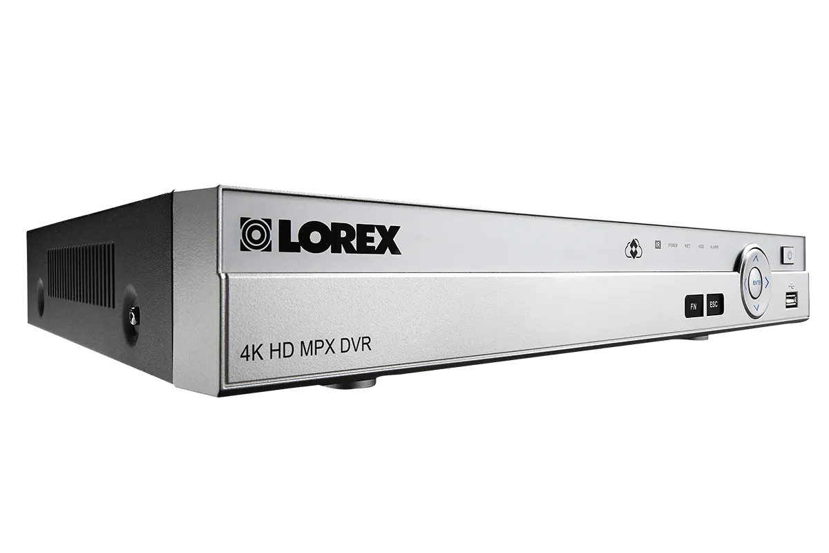 4K Ultra HD (4 x 1080p) MPX Security DVR - 8 Channel, 2TB Hard Drive, Works with Older BNC Analog Cameras, CVI, TVI, AHD