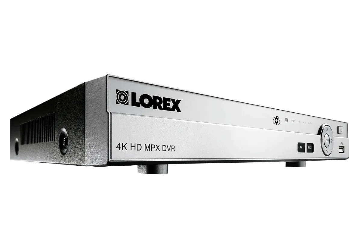 4K Ultra HD (4 x 1080p) MPX Security DVR - 8 Channel, 2TB Hard Drive, Works with Older BNC Analog Cameras, CVI, TVI, AHD