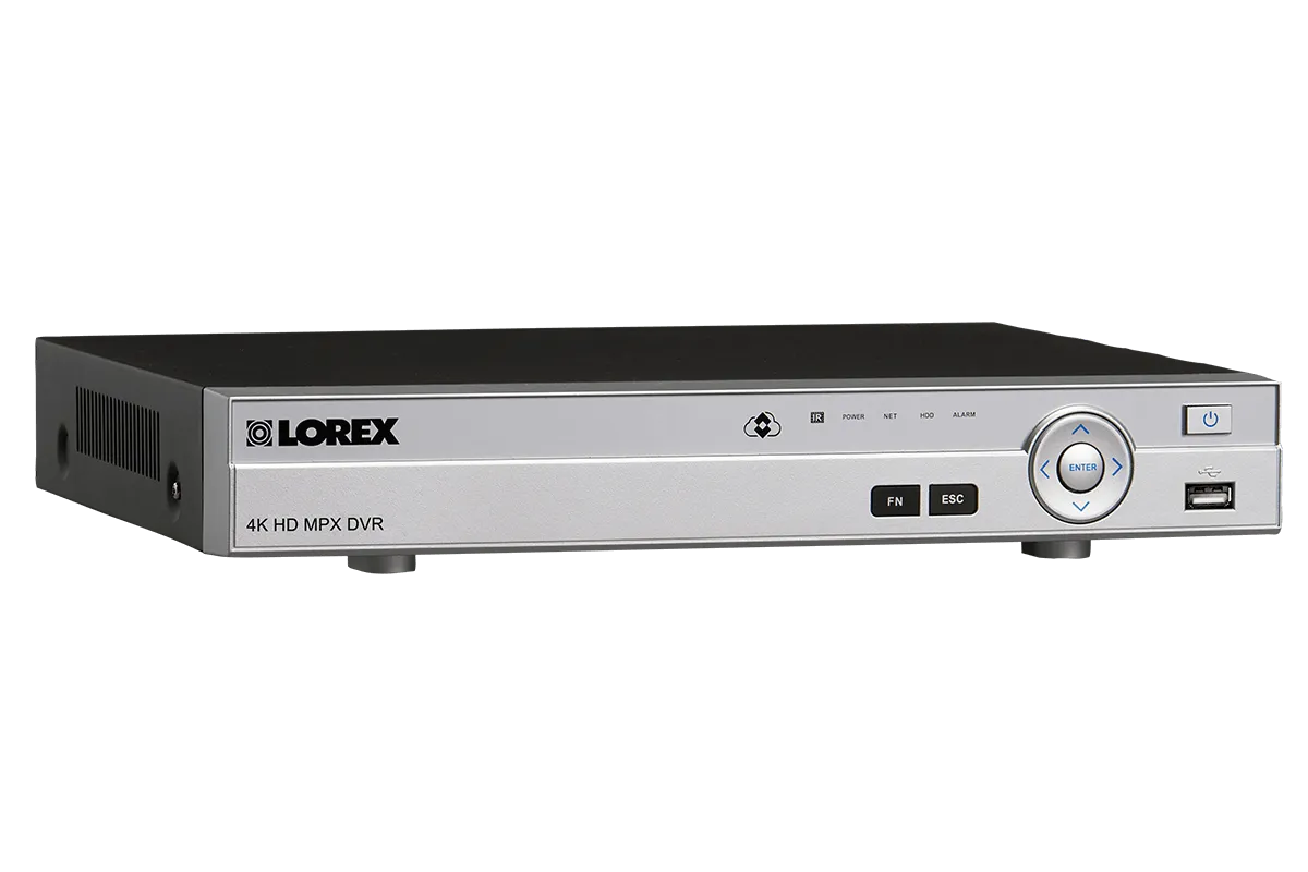 4K Ultra HD (4 x 1080p) MPX Security DVR - 8 Channel, 2TB Hard Drive, Works with Older BNC Analog Cameras, CVI, TVI, AHD