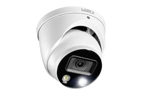 4K Ultra HD Smart Deterrence IP Dome Security Camera with Smart Motion Detection Plus