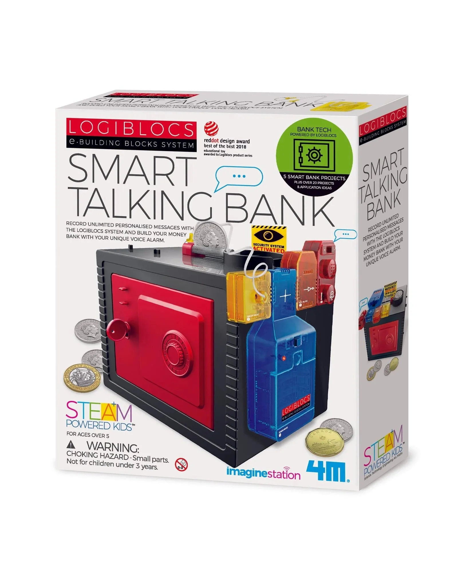 4M Logiblocs Smart Talking Bank