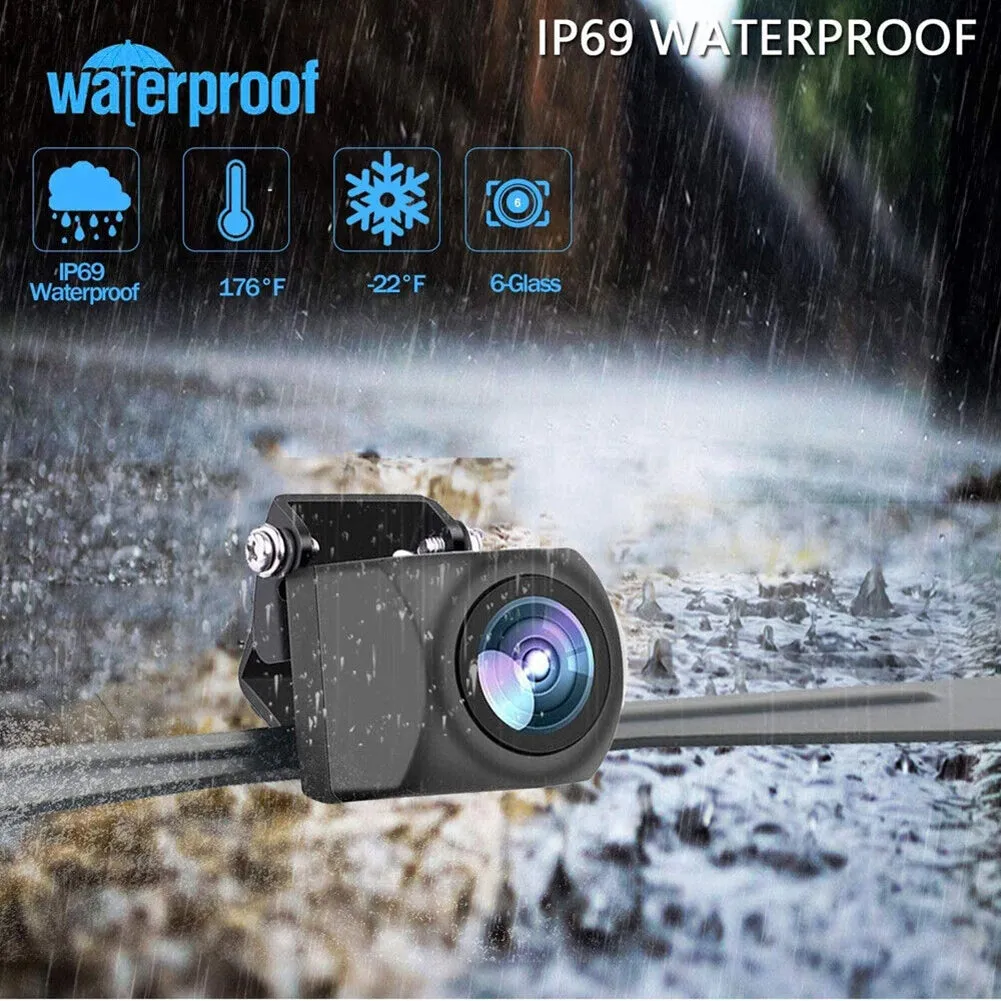 5-inch Mirror Monitor HD Car Backup Camera Rear View System Night