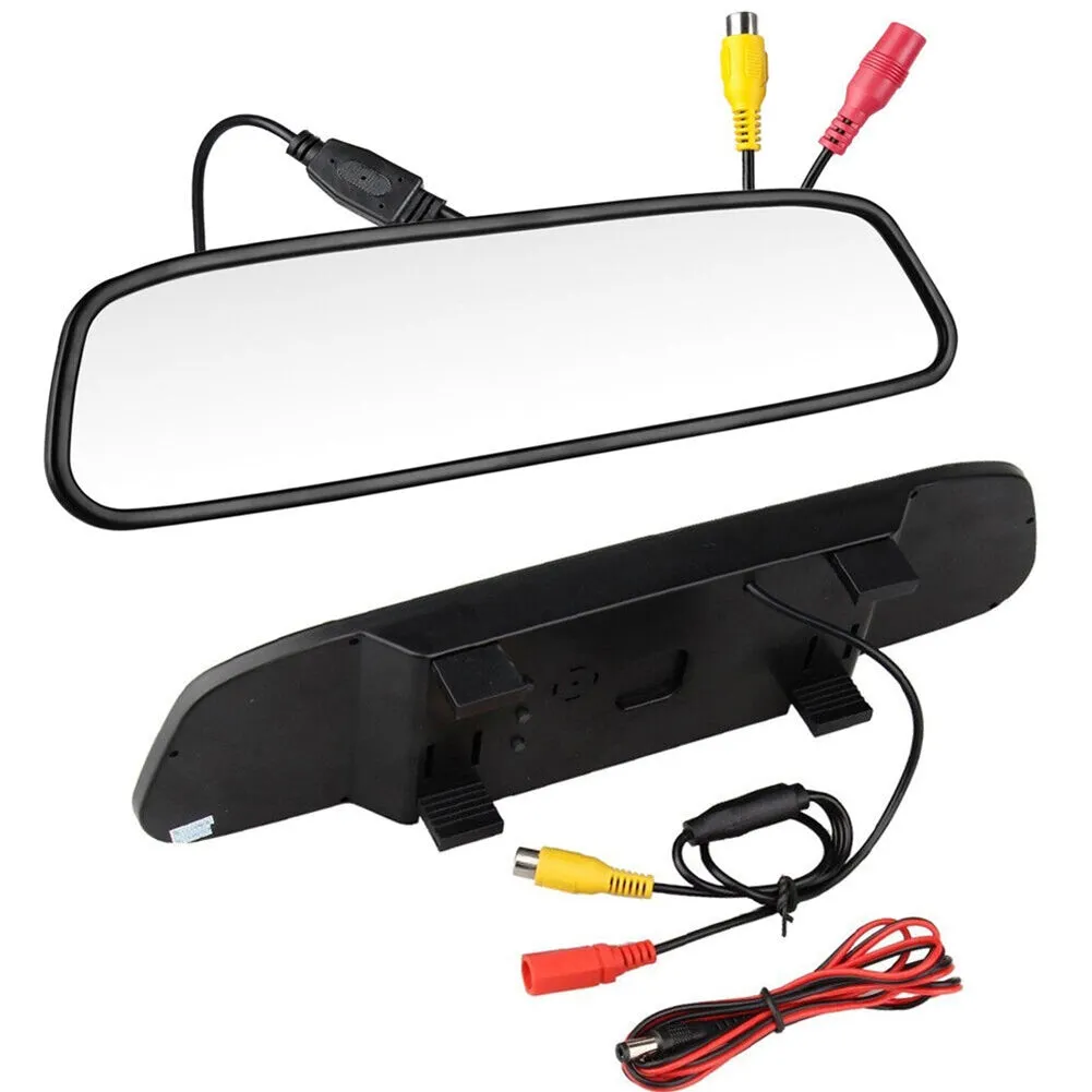 5-inch Mirror Monitor HD Car Backup Camera Rear View System Night
