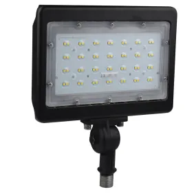 50W Bronze LED Large Flood Light 3000K with Adjustable Neck