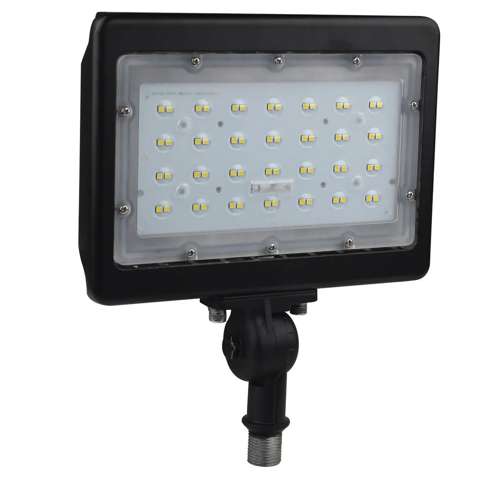 50W Bronze LED Large Flood Light 3000K with Adjustable Neck