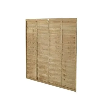 6ft x 6ft Pressure Treated Superlap Fence Panel