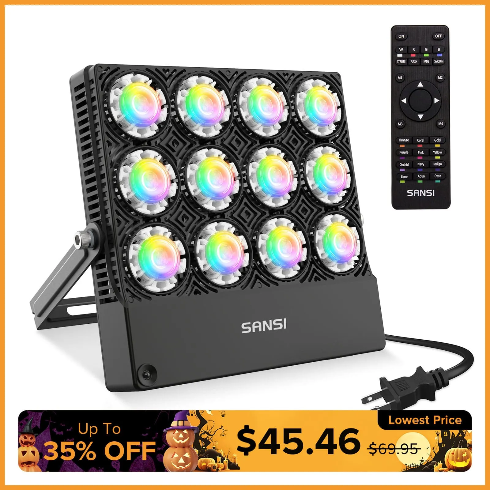 70W RGB LED Flood Light(US/CA ONLY)