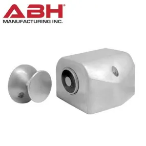 ABH - 2600 - Electromagnetic Door Holder - Single Floor Mount - 35 LB Holding Force - Aluminum - 12V DC