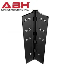 ABH - A110HD - Continuous Hinges - Geared - Concealed - Heavy Duty - Full Mortise - Flush Mount - Aluminum - Black - 80"