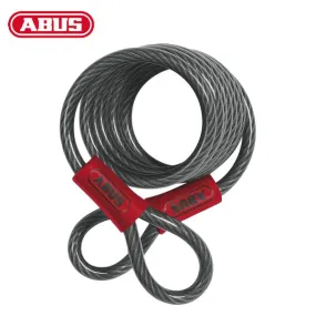 Abus - 12702 - Coiled Steel Cable - 5/16" x  6' Foot