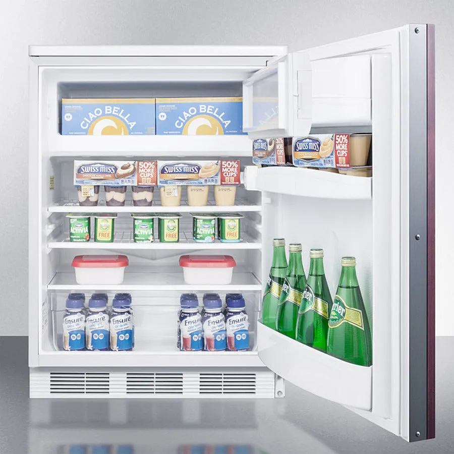 Accucold 24" Wide Built-In Refrigerator-Freezer - CT66LWBIIF