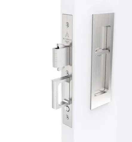 ACCURATE Sliding Pocket Door Lockset For Single Door