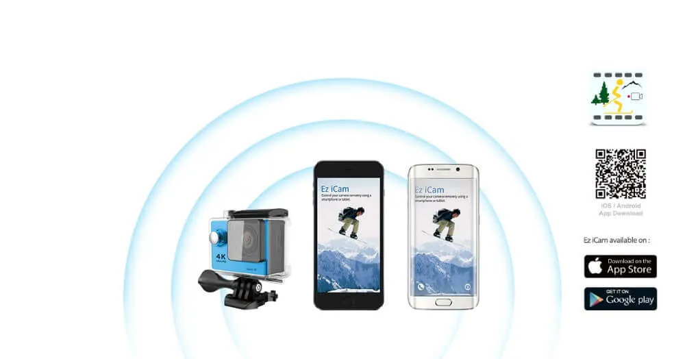 Action Camera 1080P Full HD with Accessories