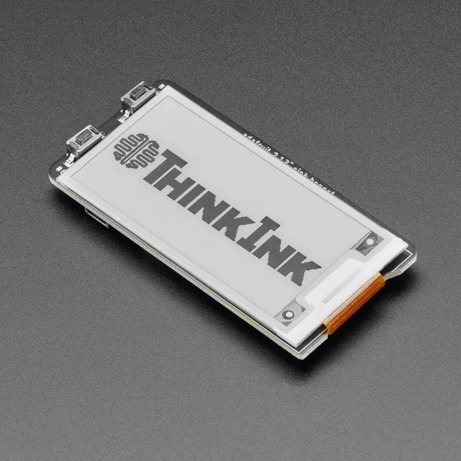 Adafruit 2.13" Monochrome E-Ink Bonnet for Raspberry Pi