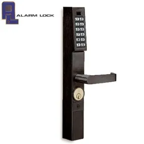 Alarm Lock Trilogy - DL1200 - Narrow Stile Keypad Lever Lock - 10B - Durondic Bronze - Grade 1