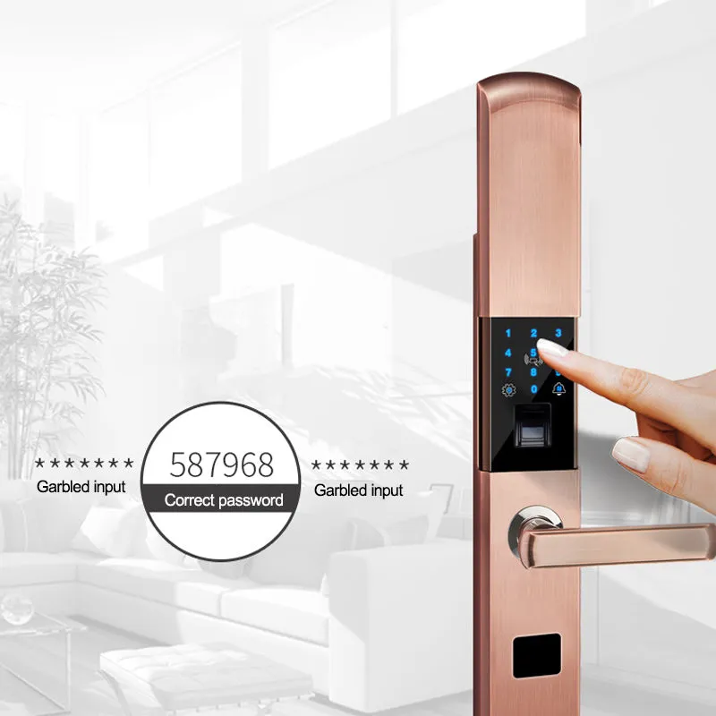 Aluminum Alloy 5-in-1 Anti-thief Security Lock