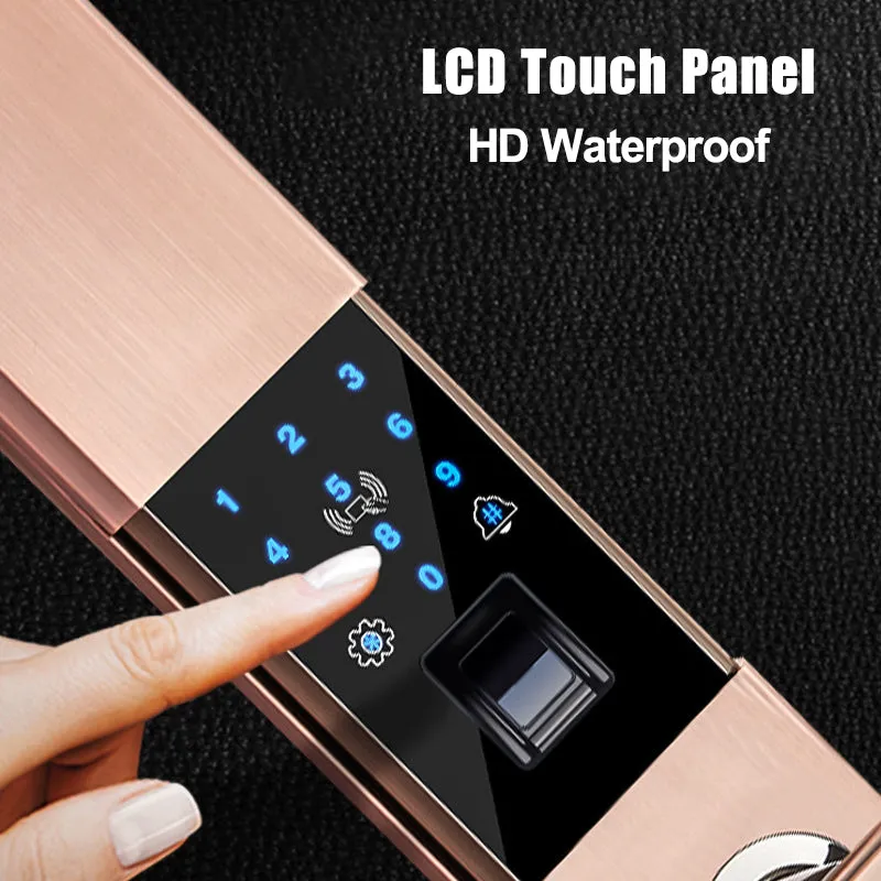 Aluminum Alloy 5-in-1 Anti-thief Security Lock