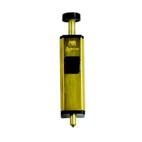 Andersen Auxiliary Security Lock in Bright Brass