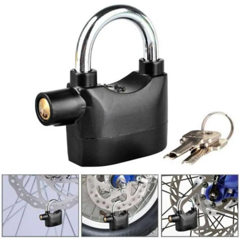 Anti Theft System Security Pad Lock with Burglar Smart Alarm Siren Motion Sensor Secure