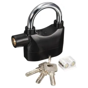 Anti Theft System Security Pad Lock with Burglar Smart Alarm Siren Motion Sensor Secure