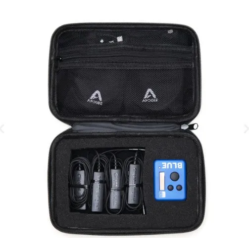 Apogee CLIPMIC DIGITAL 2 KIT - 4 - 4 USB Lavalier Microphones   UltraSync BLUE wireless time code sync