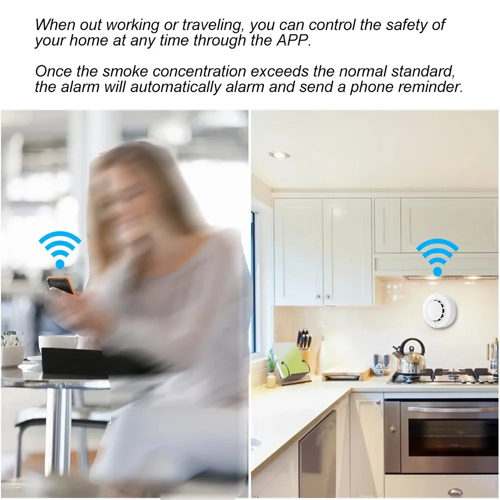 APP Control Automatic Smoke Alarm Window Opener, Smart Electric Kitchen Window Closer