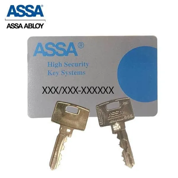 ASSA - Maximum  - Mortise Cylinder - Adams Rite Cam - 1-1/4" - 626 - Satin Chrome