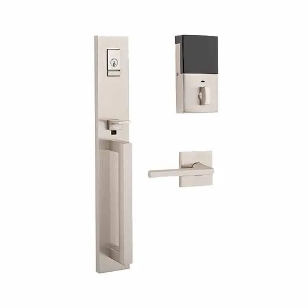Baldwin - Evolved Minneapolis - Full Dummy Handleset - 5162 Interior Lever - Left Handed  - Satin Nickel - Grade 2