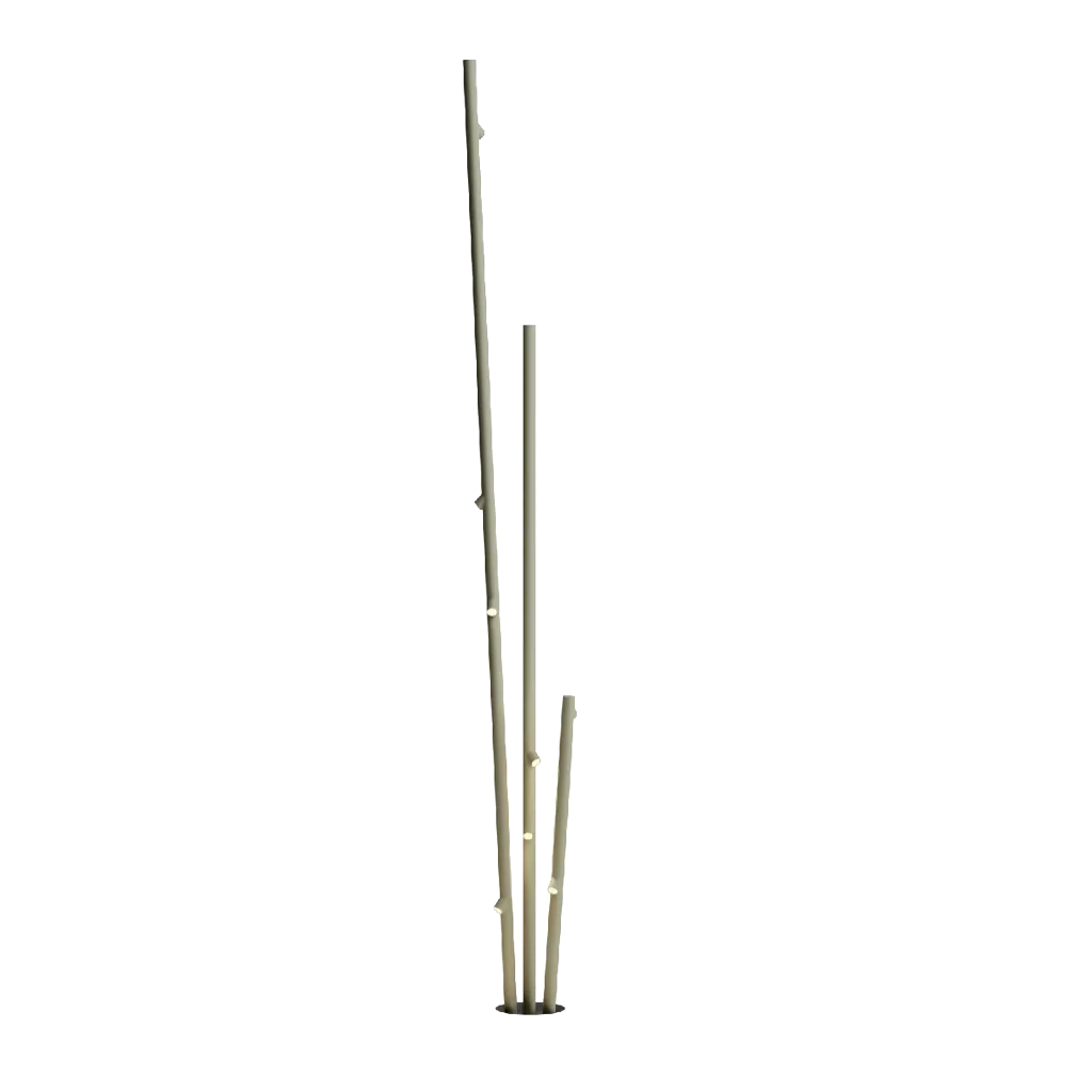 Bamboo Outdoor Lamp