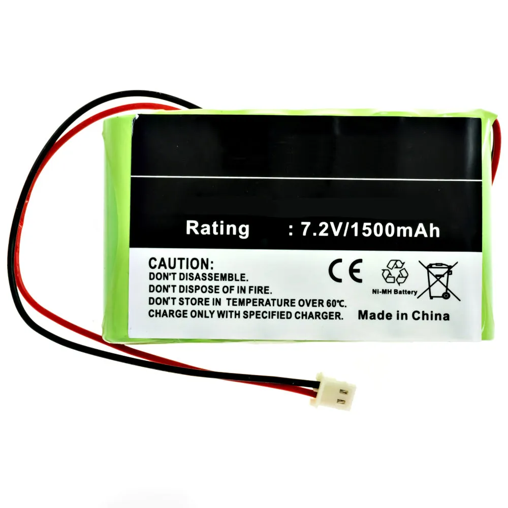 Batteries N Accessories BNA-WB-H7101 Alarm System Battery - Ni-MH, 7.2V, 1500 mAh, Ultra High Capacity - Replacement for Ademco 300-03864-1 Battery