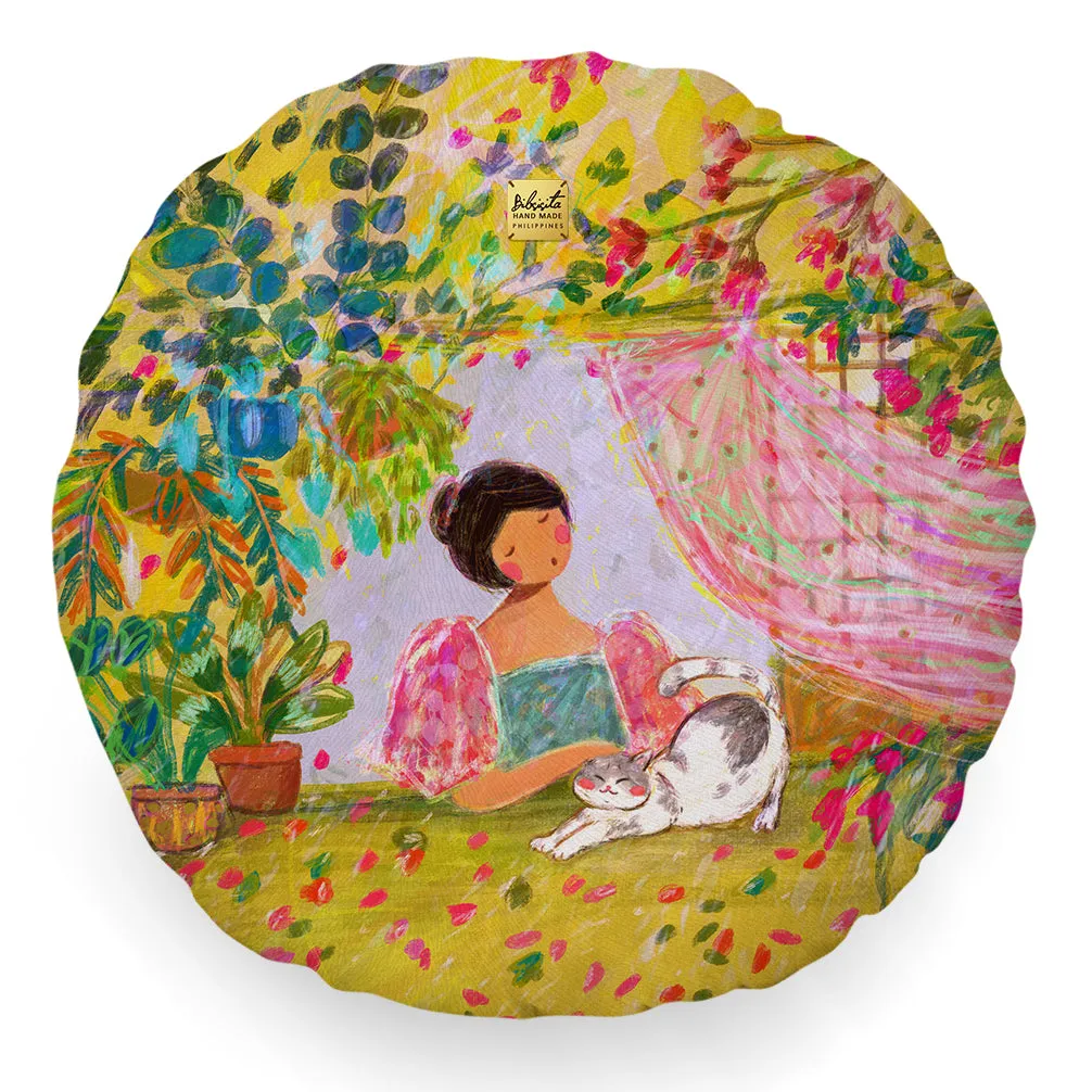 Bibsisita Pillow Round with Filler - Bintana