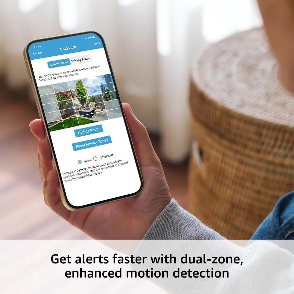 Blink Outdoor 4 (4th Gen)   Blink Mini – Smart security camera, two-way talk, HD live view, motion detection, set up in minutes, Works with Alexa – 6 camera system   Mini (Black)