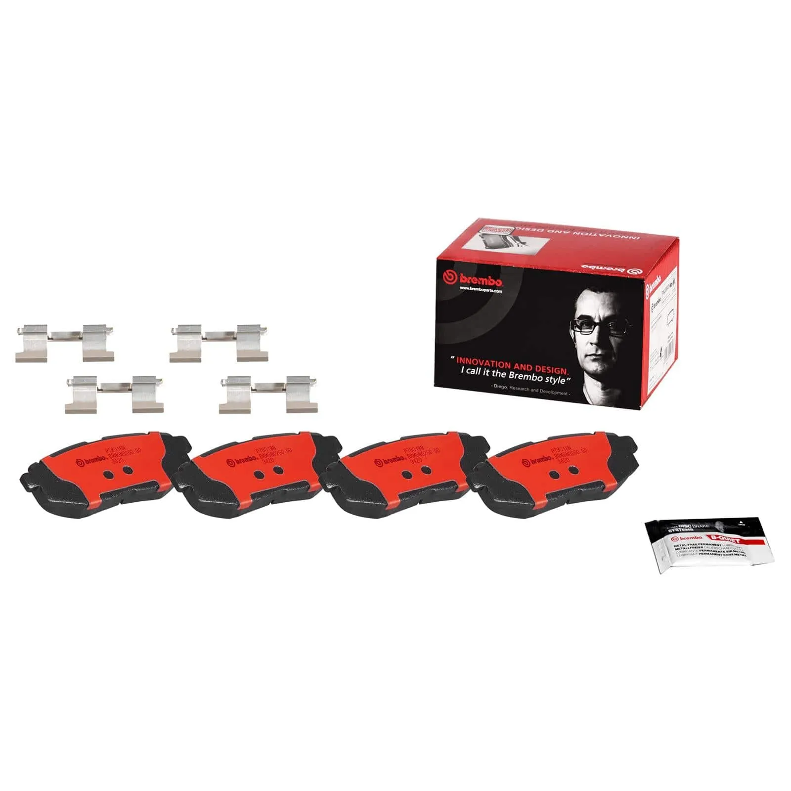 Brembo Disc Brake Pad and Rotor Kits KT00249