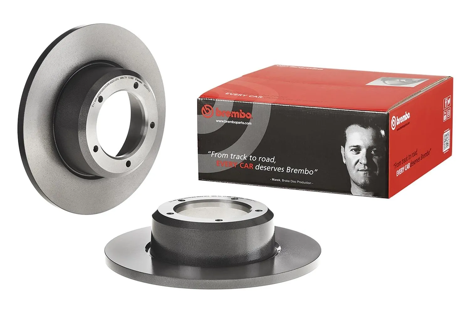 Brembo Disc Brake Pad and Rotor Kits KT04437