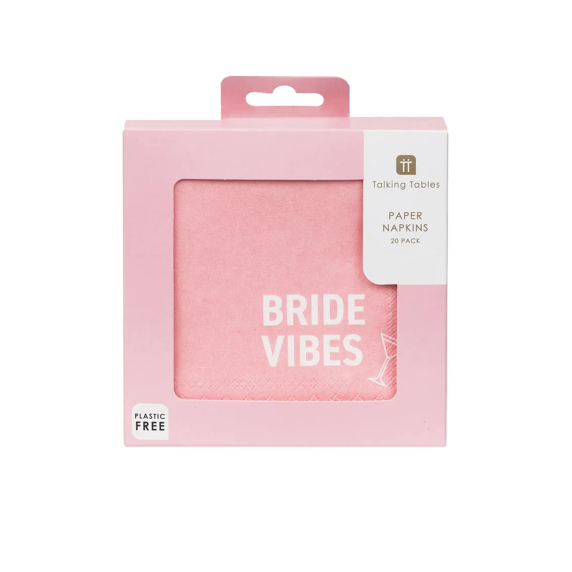 Bridal Pink Paper Cocktail Napkins