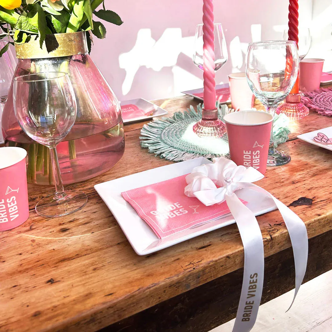 Bridal Pink Paper Cocktail Napkins