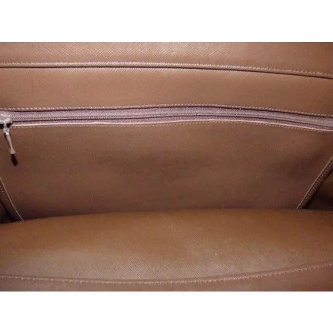 Burberry Vintage Designer Purses Seafoam Green Khaki Red Tan Canvas And Leather Tote