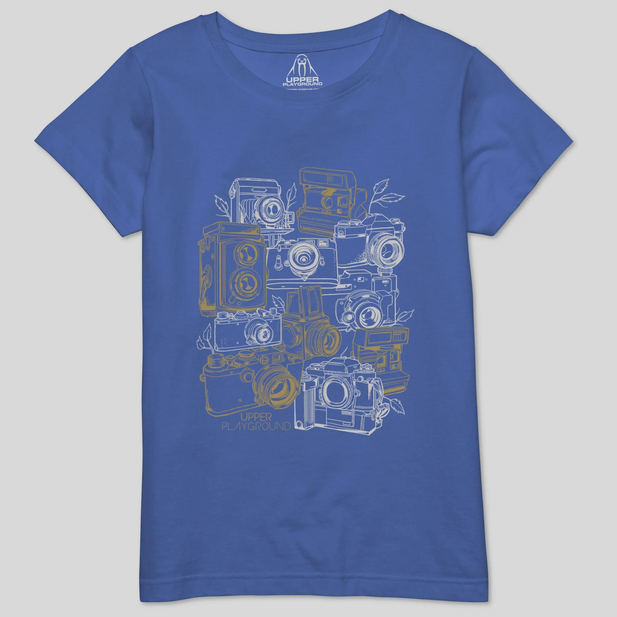 CAMERAS WOMEN'S CREW TEE